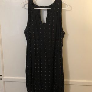 Black and Gold Dress